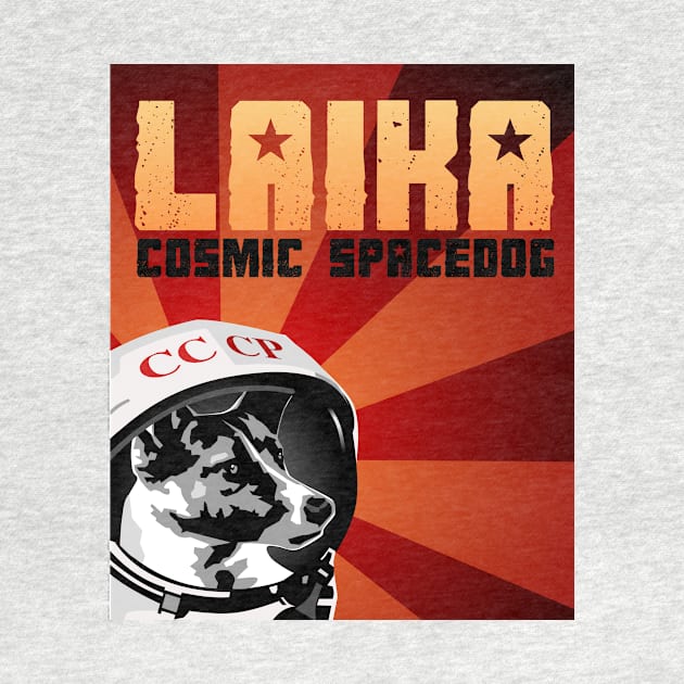 Laika- Cosmic Spacedog by solublepeter